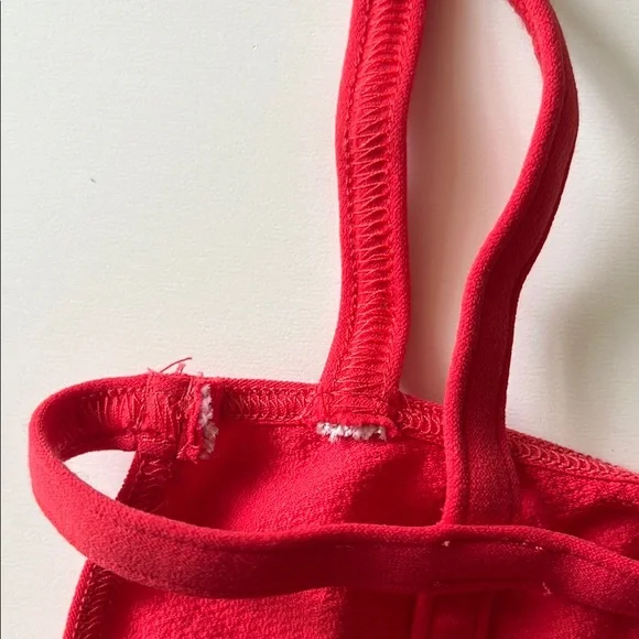 Free People Red Bralette - Picture 4 of 5